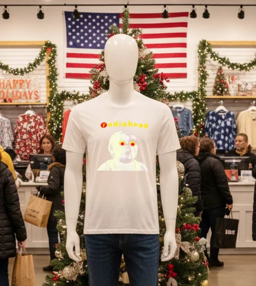 Radiohead Pablo Honey Tour T S   White T Shirt
