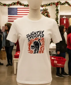 Slightly Stoopid Nine Lives T S   White T Shirt