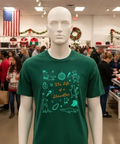 The Life Of A Show Otter Music Fans Swifties T S   Green T Shirt