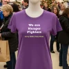 We Are Hunger Fighters Every Child Every Meal T S   Purple T Shirt
